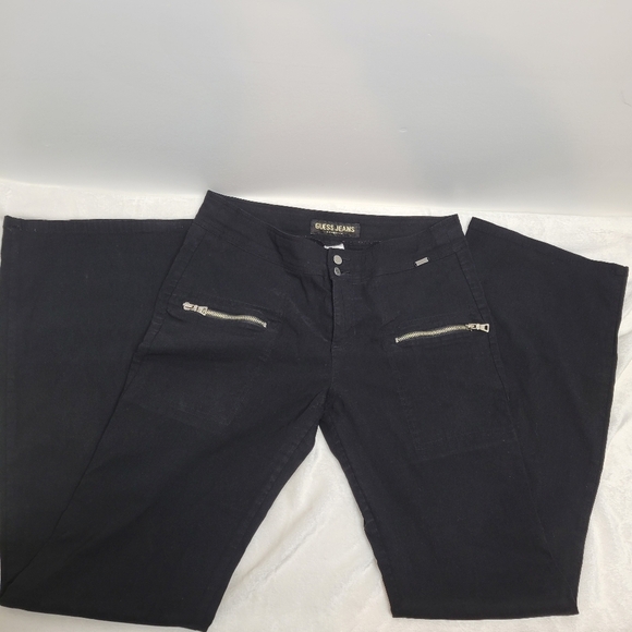 Guess Pants - Guess Jeans Authentic Black Stretch Dress Pants Women's Size 31